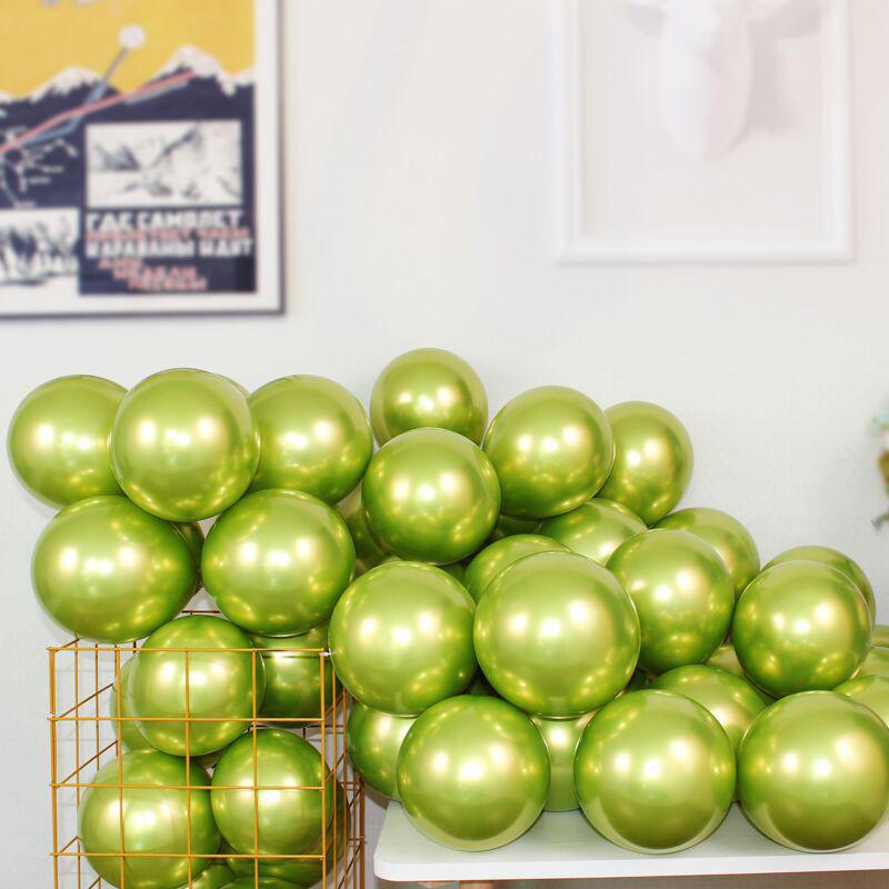 Утолщенные взрывобезопасные металлические шары с пайетками для украшения дня рождения, свадьбы или вечеринки