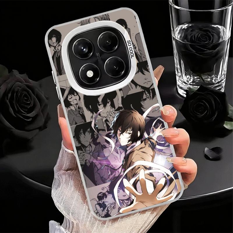 Мягкий чехол для телефона Bungo Stray Dogs для Xiaomi Redmi Note 13 14 15 Pro Plus 12S 12 11S 11 11T 10S 10 Ударопрочная задняя крышка Sh