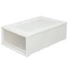 Chest Long Width 44 X Depth 74 X Height 23cm White/Clear MG-7423W
