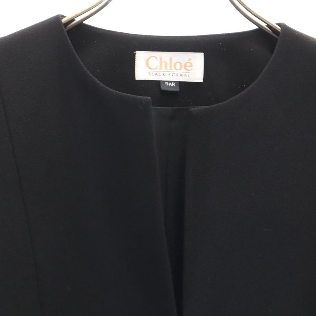Chloe Черная формальная одежда производства Японии Куртка 9AR черная Женская Б/У