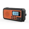 Outdoor Emergency Radio with SOS Alarm Flashlight Solar Powered Hand Crank Rechargeable Radio Camping AM/FM/SW Full Band Portable Radio