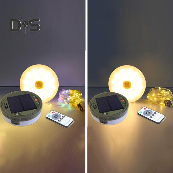 10 м выдвижной уличный фонарь для кемпинга с дистанционным управлением водонепроницаемый сказочный светильник USB перезаряжаемый регулируемый складной светодиодный светильник украшение для садовой палатки