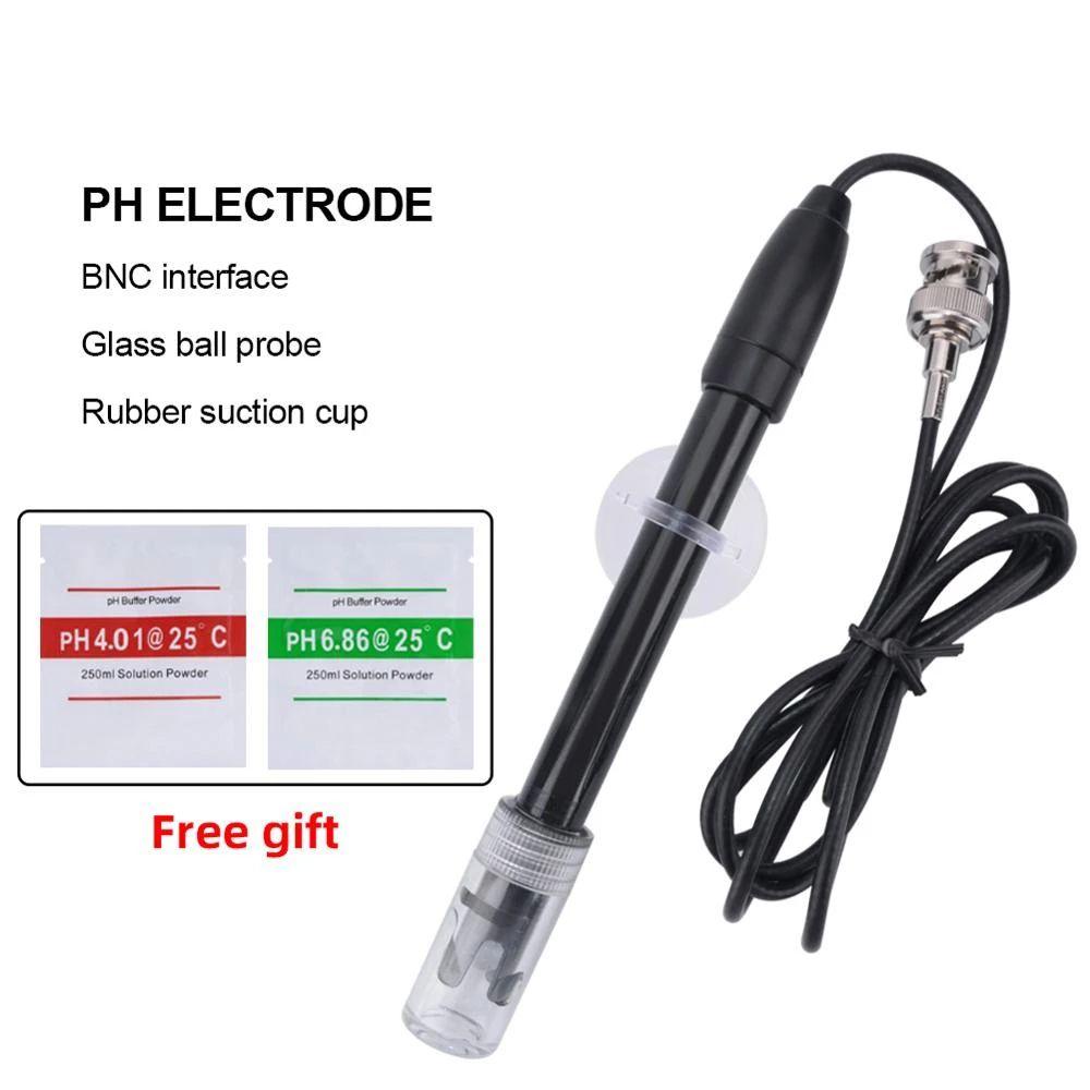 Hot Hydroponics Meter Sensor Gib Laboratory PH Electrode Probe Electrode ph Meter PH Controller BNC Connector
