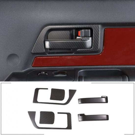 Накладка на внутреннюю ручку двери автомобиля из углеродистой стали для Toyota FJ Cruiser 07-21