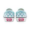 Vans Слипоны в клетку, низкие, детские кеды для скейтбординга, детские кроссовки, сине-белые, VN0A5KXM7TC