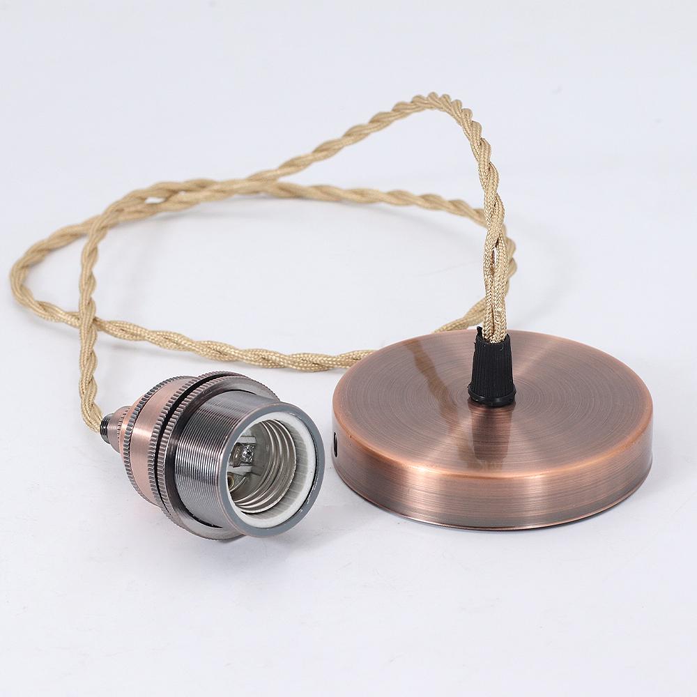 Алюминиевый винтажный светильник E27, люстра для светодиодной лампы Эдисона 110 В 220 В, винтажная ретро-лампа для бара, подвесная лампа для дома/комнаты