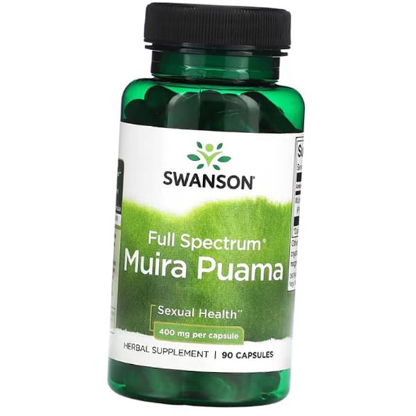 Корень Муира Пуама, Full Spectrum Muira Puama 400, Swanson 90капс (71280342)