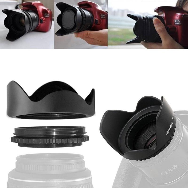 52 мм бленда объектива Flower Petal для объектива Nikon Canon Sony 52 мм