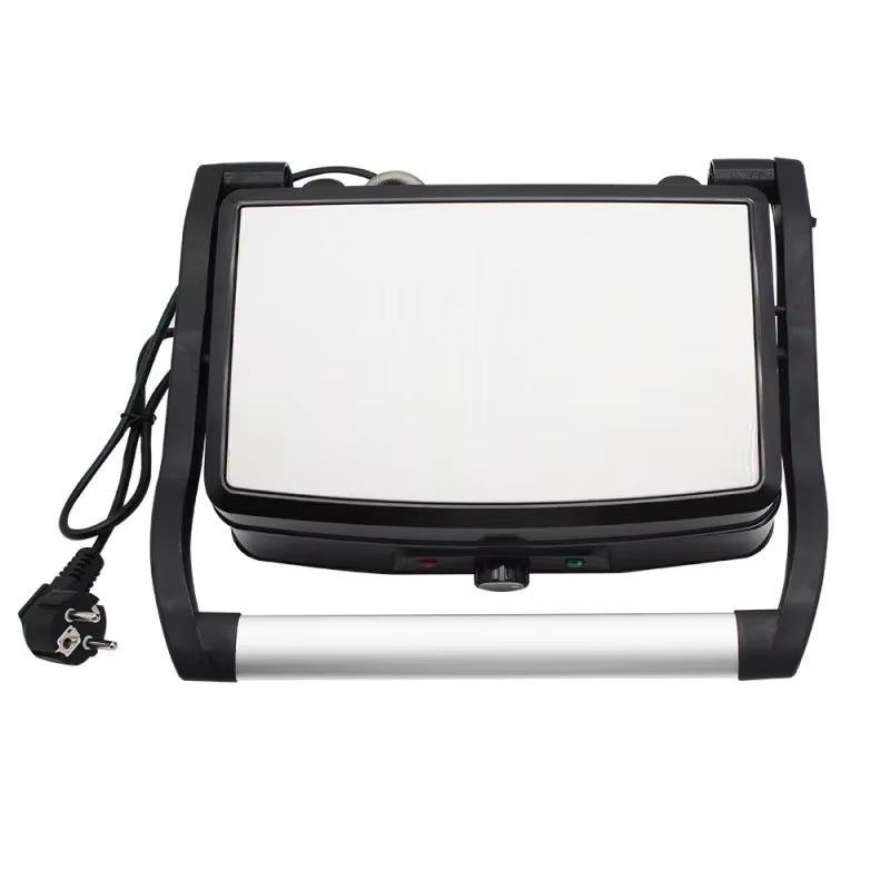 Гриль 1 шт. машина для завтрака из нержавеющей стали гриль для стейков домашний 1500 Вт вафли гамбургер хлеб полностью портативный