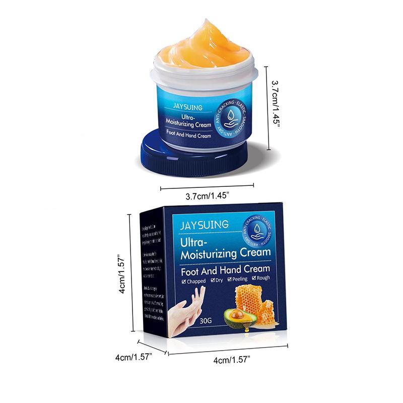 Увлажняющий крем для рук и ног для потрескавшейся и огрубевшей кожи, восстанавливающий и питательный крем для рук