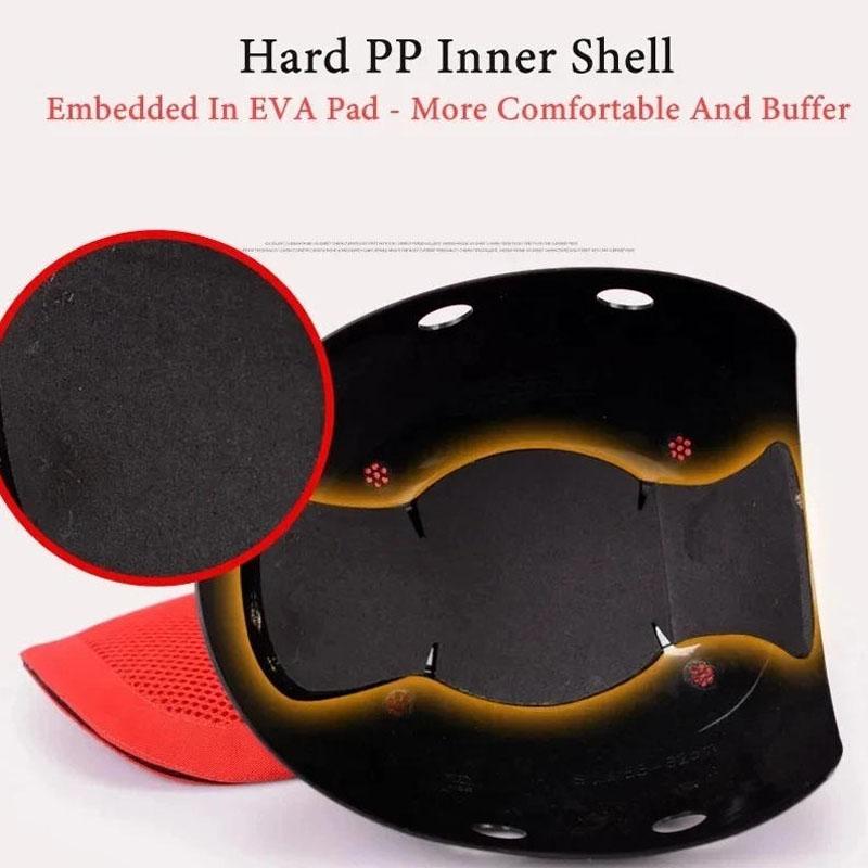 1Pc Work Safety Bump Cap Baseball Hat Anti Collision Hard Helmet Head Protection