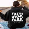 2023 Women's 'Faith Over Fear' Hooded Sweatshirt