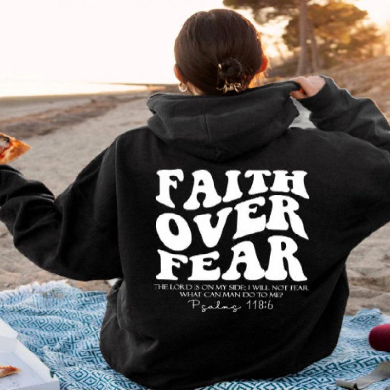 2023 Women's 'Faith Over Fear' Hooded Sweatshirt
