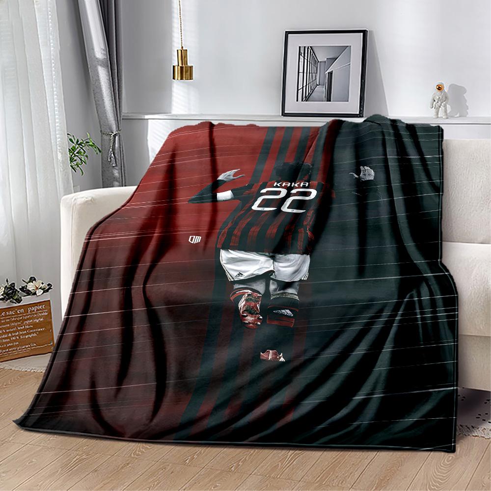 Ac Milan Blanket Durable Comfort Perfect For Chair Livingroom Office Allseason Use Warmthful Decor Perfect Gift For Relatives And Friends