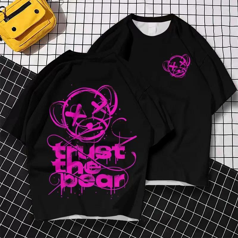 Camiseta sencilla con estampado 3d para hombre, неформальная одежда, холгада-де-секадо-быстрый, транспирабельный, новедад-де-верано, 2024 г.