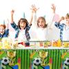 Soccer Party Disposable Tablecloth Football Sports Themed Birthday Party Supplies Table Cover Decoration  Kids Boys Favors Gift