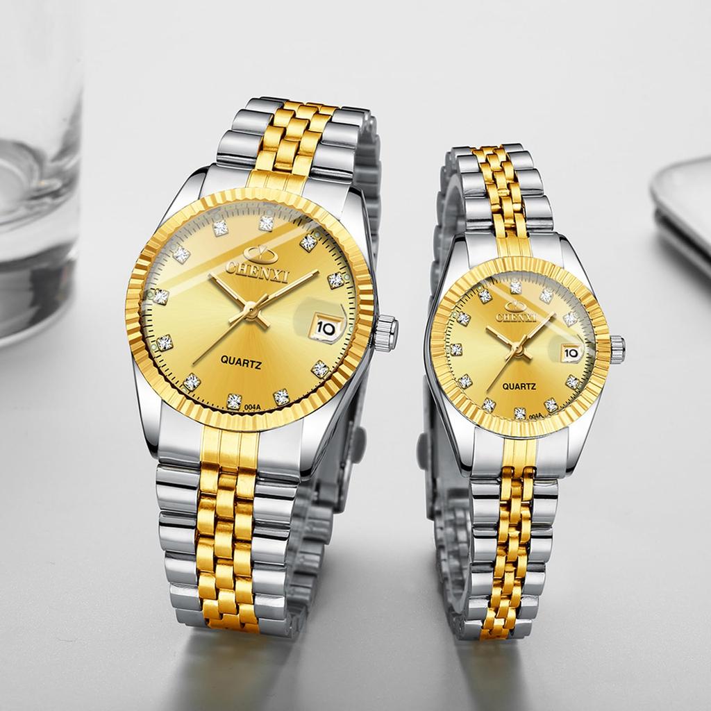 Watch Made In Japan Waterproof Quartz Bangle Retro Watch Luminous Scale Circular Dial Date Antique Stainless Steel Simple Popular Watch Son Christmas