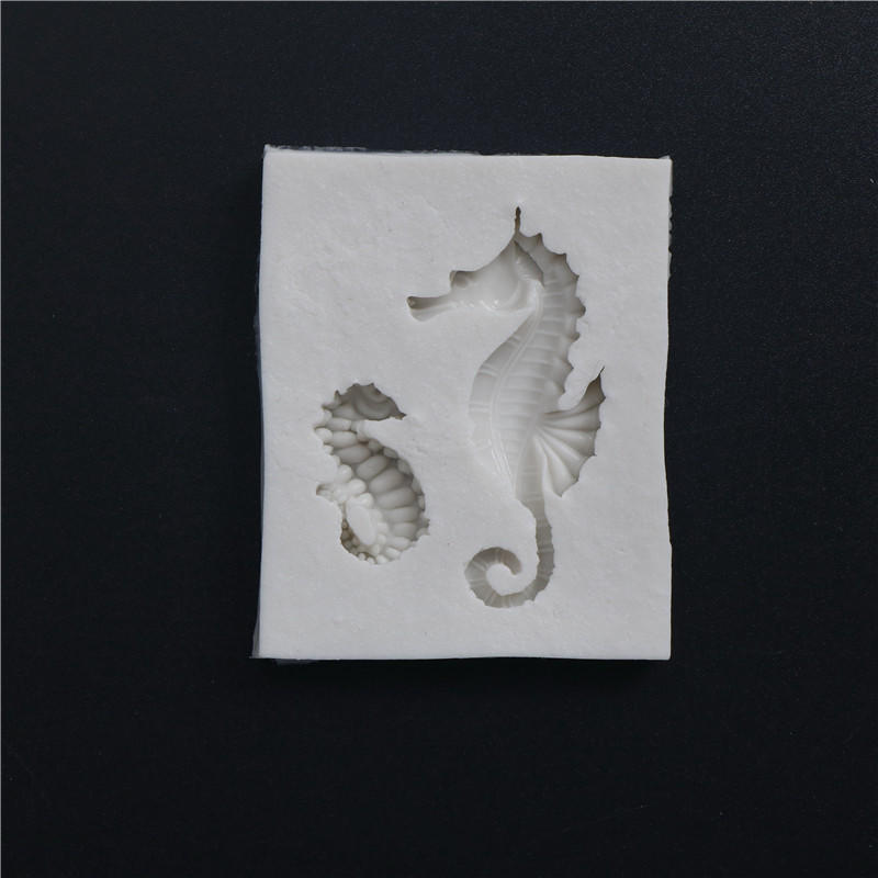 Sugarcraft Sea Horse силиконовая форма для помадки инструменты для украшения торта форма для шоколадной мастики