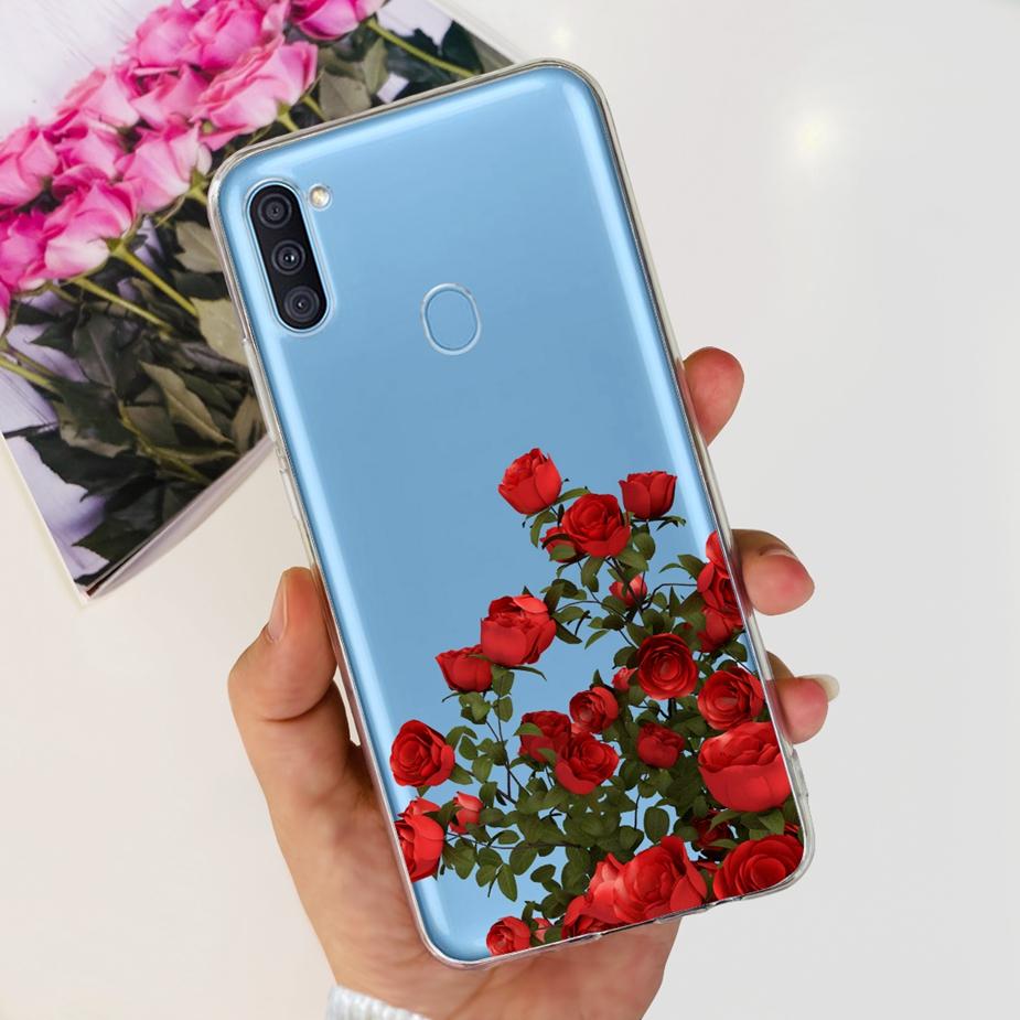 Чехол для Samsung Galaxy A11 SM-A115F Популярный Расписной Чехол Мягкий Силиконовый Чехол для Телефона Для Samsung A11 M 11 Galaxy M11 M115F Fundas