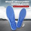 NO.8 1Pair New Memory Foam Sport Insoles For Shoes Sole Orthopedic Soft Pad Shock Absorption Arch Support Insole for Feet Man Women