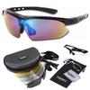 FERRY Polarized Sports Full Set of 5 Replacement Black Sunglasses, Lenses, Unisex,