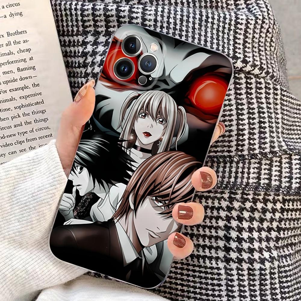 Anime Death Note Phone Case For IPhone 15 14 11 12 13 Mini Pro XS Max Cover 6 7 8 Plus X XR SE 2020 Funda Shell