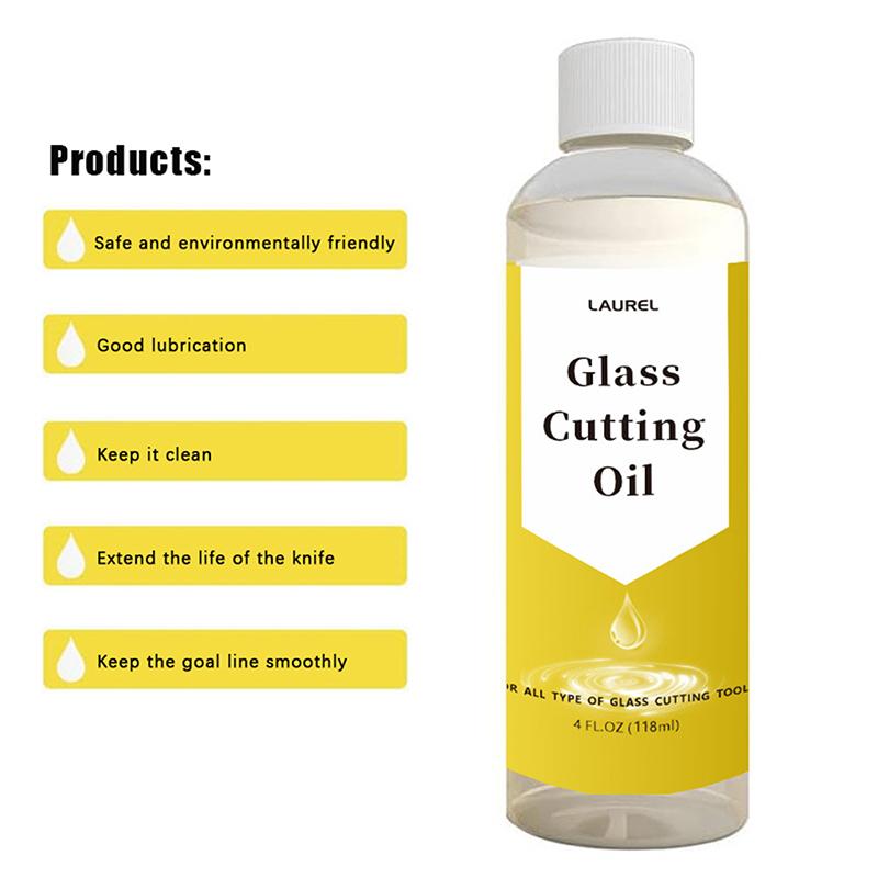 Glass Cutting Oil 118Ml Glass Cutting Oil Is Used For Cutting Stained Glass Glass Bottles Tiles And Mirrors