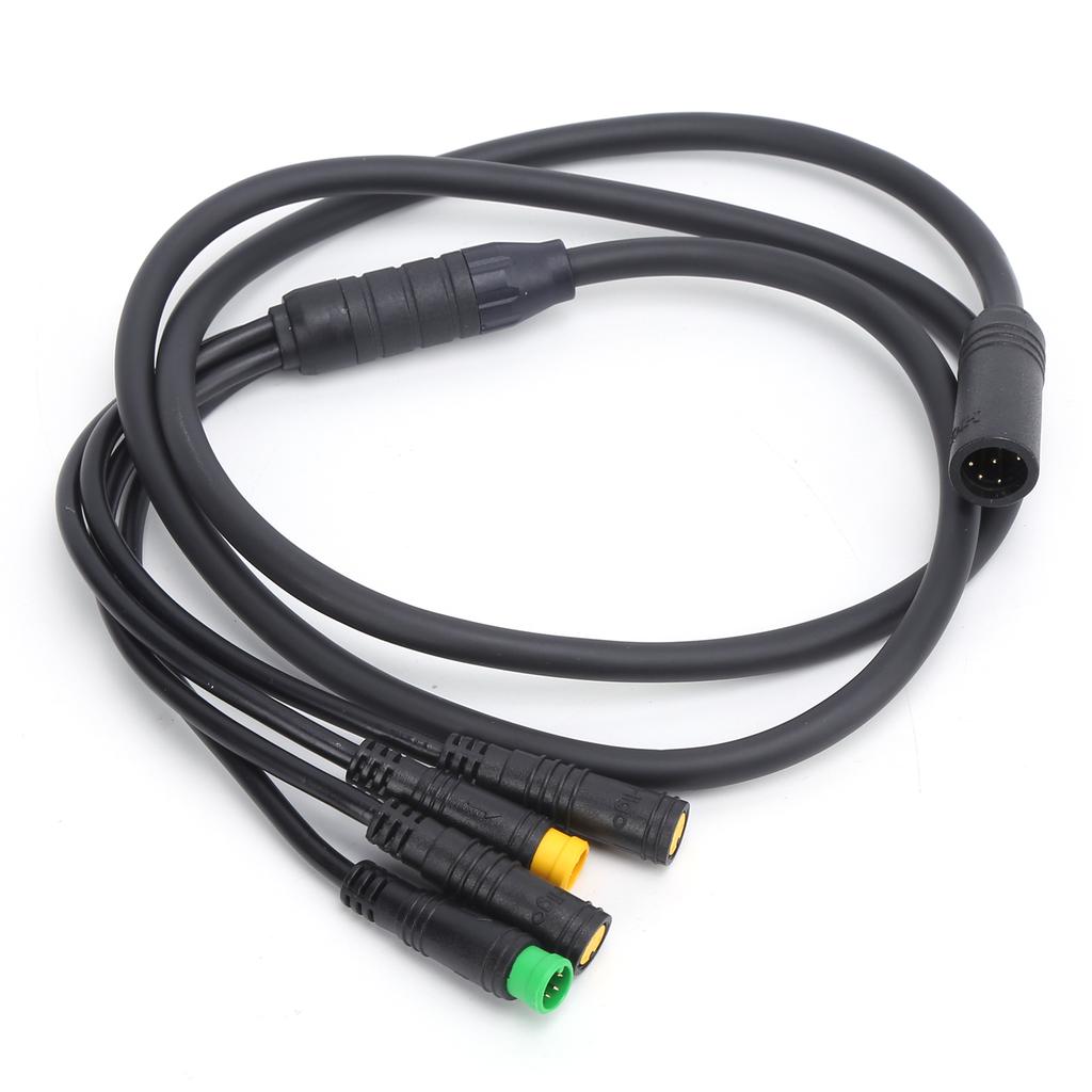Waterproof 1T4 Electric Bike Cable Harness Gear Sensor Extension Cable for BAFANG BBS01 BBS02 Mid Motor
