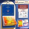 Прозрачный настенный органайзер для хранения сертификатов и контрольных работ
