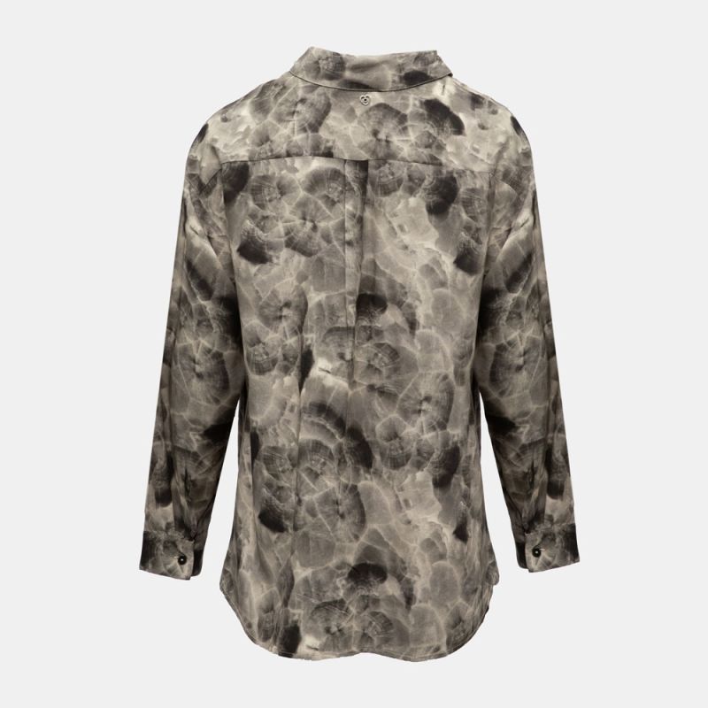 Chemise nero c05zcgj000 Femme PLEASE