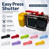 Cold Shoe Mount Shutter Release Lever for DJI action3/4/5/5pro Sport Camera Use