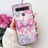 2020 For LG K41S LM-K410 Cover For LG K51S Case LM-K510 Luxury Butterfly Love Cute Cat Cool Handsome Lion Painted Black Silicone