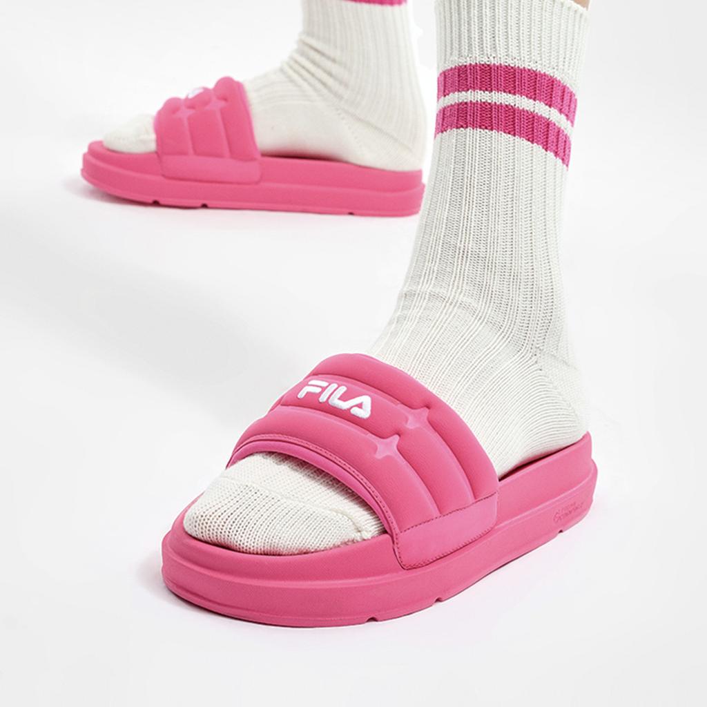 Fila Drifter Повседневные Удобные Дышащие Шлепанцы Женская Обувь Розовый F12W422502FFP