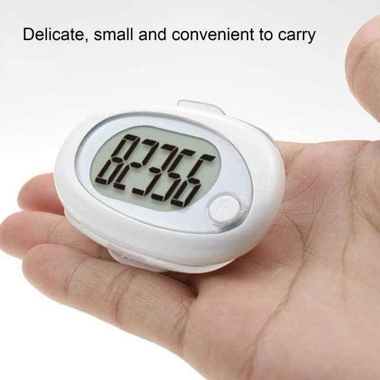 3D-шагомер с большим цифровым дисплеем, высокоточный компактный размер, портативный счетчик шагов, фитнес-трекер для активного отдыха