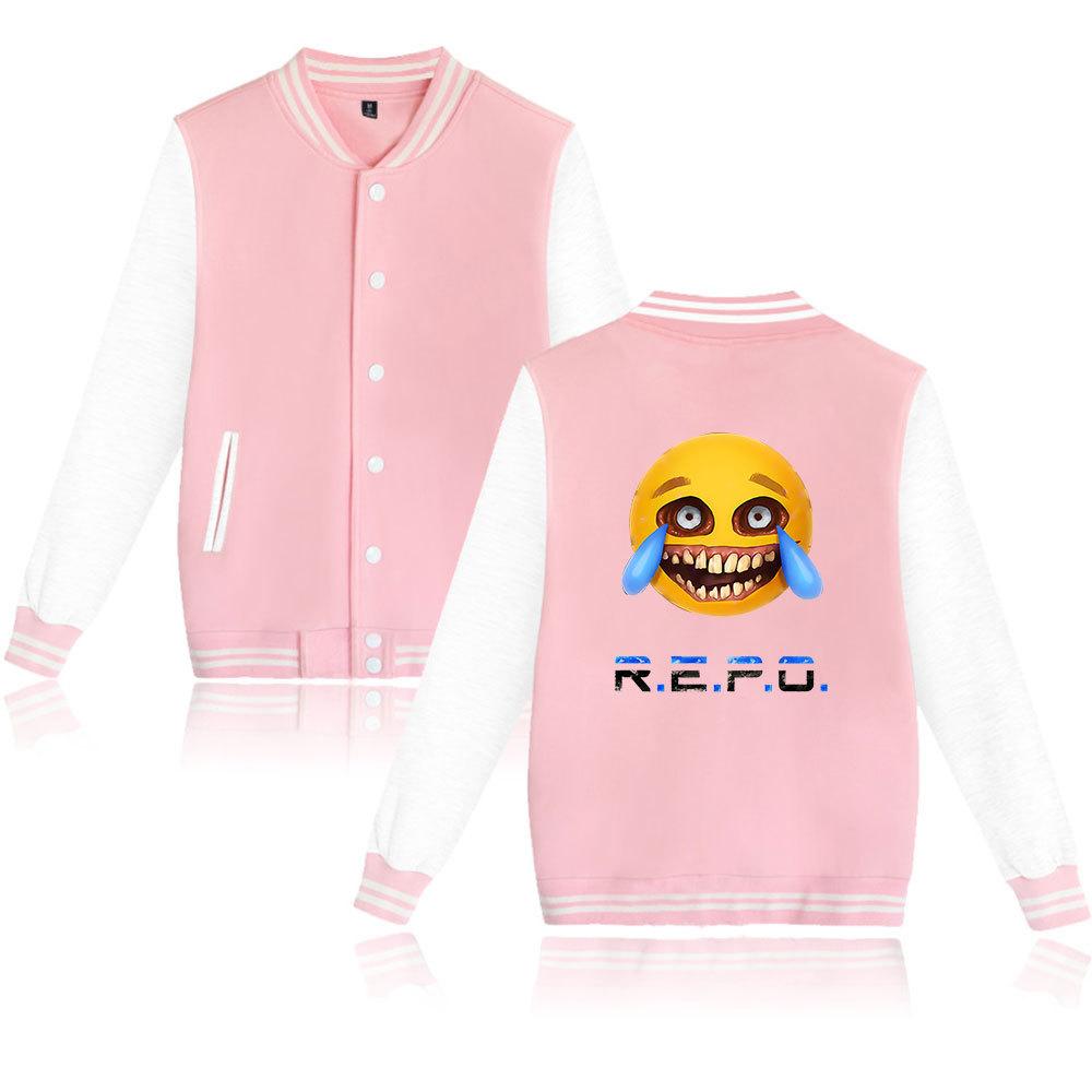 Женские и мужские куртки REPO с рисунком бейсбольная куртка большого размера в стиле хип-хоп для пар колледжа одежда на заказ