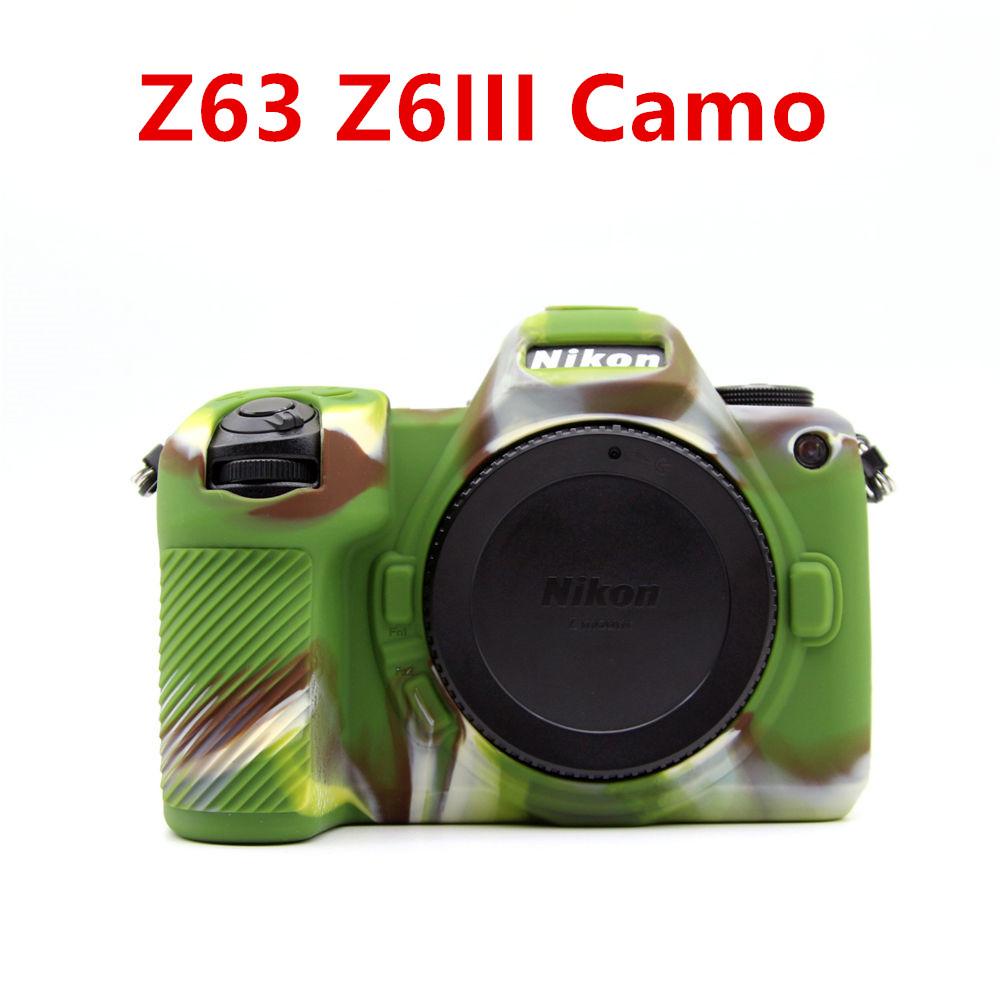 Мягкий силиконовый защитный чехол-накладка для камеры для Nikon Z50 Z50II Z5 Z6 Z7 Z6II Z7II Z6III Z63 Сумка для камеры Резиновая кожа