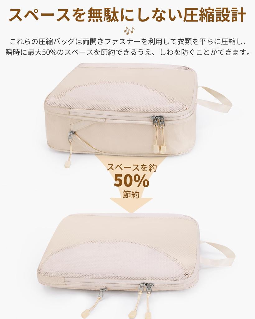 Travel Pouch Compression 10 Piece Set Travel Pouch Travel Compression Pouch Travel Compression Bag Packing Pouch Latest Space Saving Suitcase Clothes