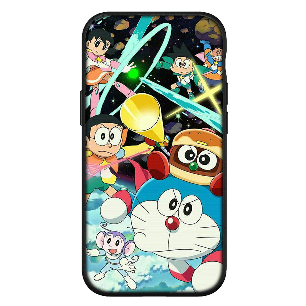 Чехол для iPhone 16 15 Xiaomi Redmi Note 14 13 12 11 Pro Max X 8 9 16e Samsung Galaxy S25 S24 S23 Moto 14C OPPO Huawei Comics Doraemon милый чехол для телефона