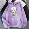 Funny Anime Frieren Print Hoodie Fashion Women Casual Pullover Hoodies Ladies Sweatshirt