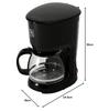 IRIS PLAZA Coffee Maker PCMK-1250 Black