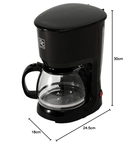 IRIS PLAZA Coffee Maker PCMK-1250 Black