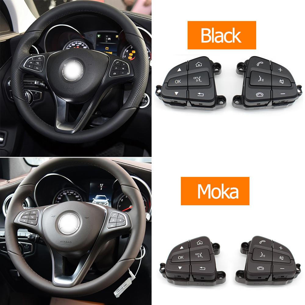 Car Steering Wheel Control Switch Button Repair Kit For Mercedes BENZ C GLC Class W205 W253 C200 C300 GLC200 GLC260 GLC300 4YHD