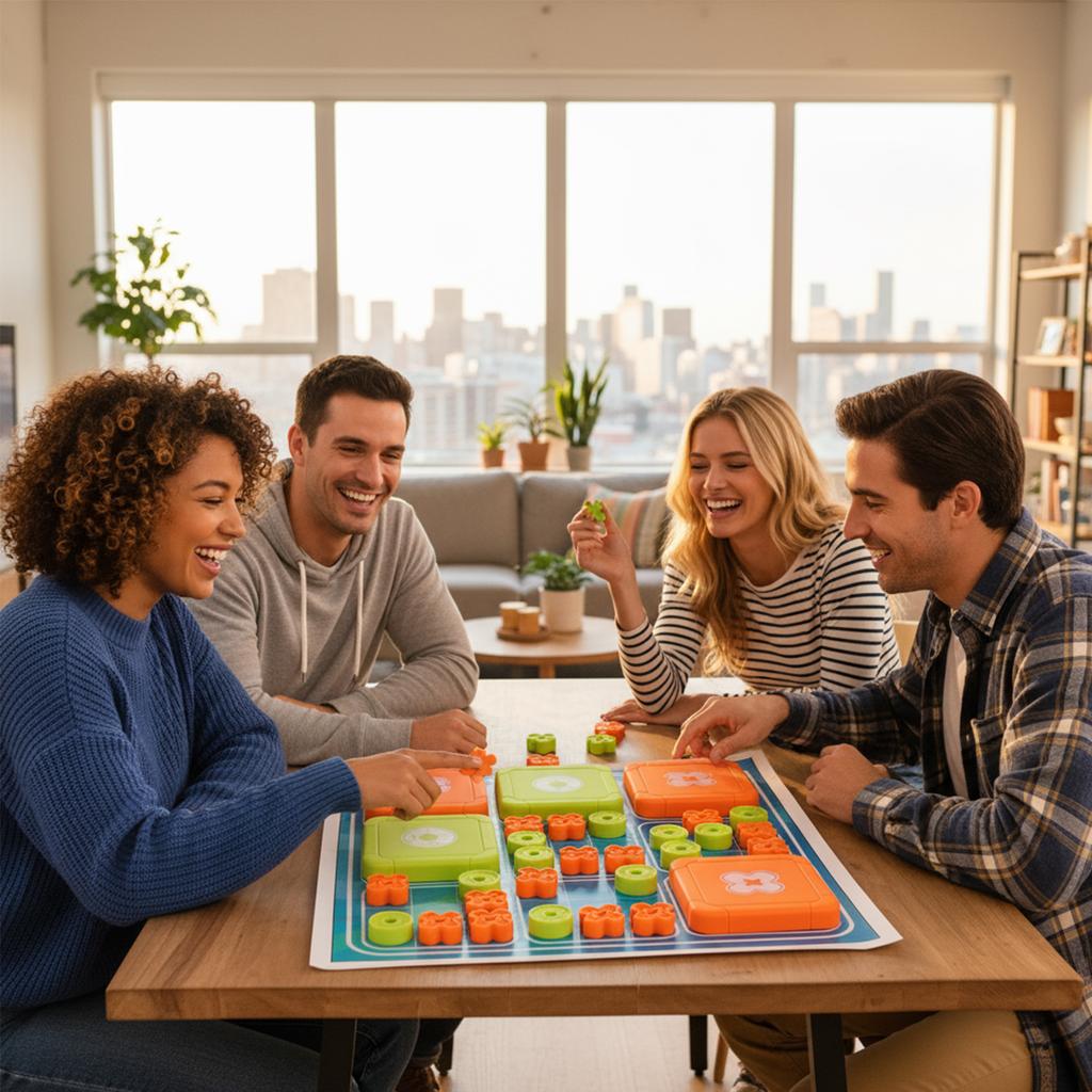 Игра Крестики-нолики Болт, Оригинальная настольная игра для семейных вечеринок, Портативные игры для путешествий в машине, Игрушки Подарок для детей и взрослых