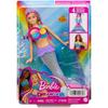 Barbie Sparkling Mermaid Doll with Light-Up Tail for Ages 3 and Up
