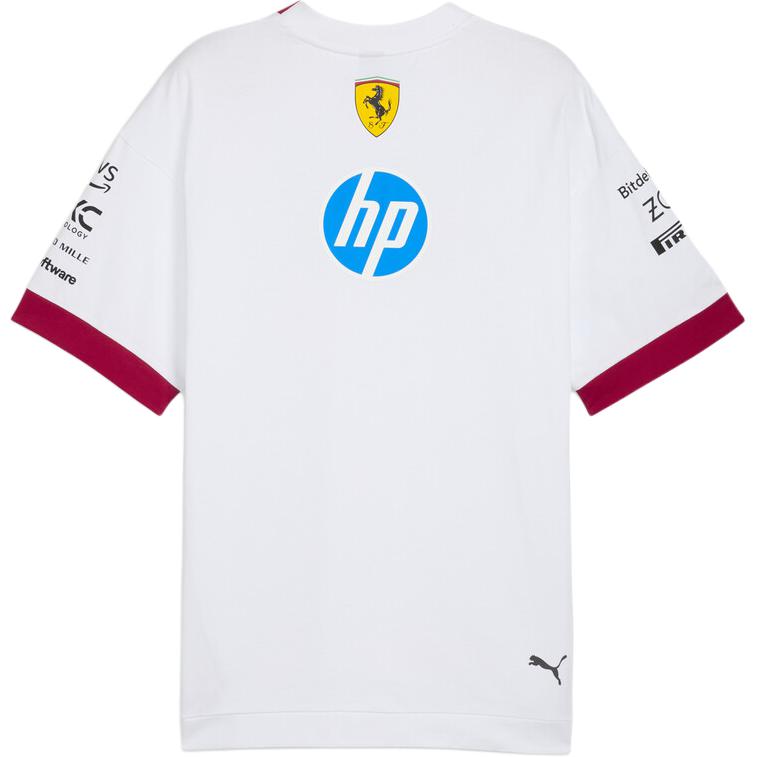 Puma X Ferrari, футболка SCUDERIA мужская белая 713571-02