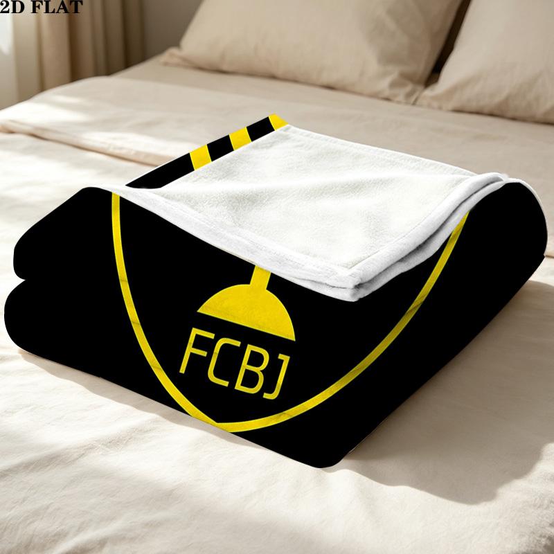 1PC Beitar Jerusalem Fc Patterned Flannel Blanket Suitable For All Seasons For Home Decor Warmth And Comfort Gifts Holiday Present