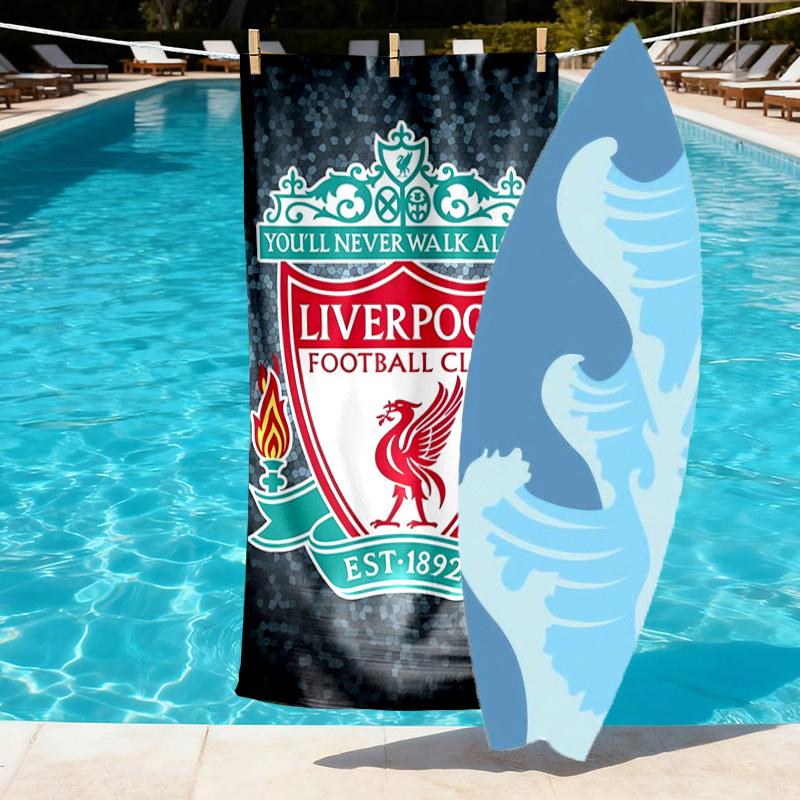 Football team.C Print Beach Towel Design, Soft, Lightweight. for Home Bathroom, Spa, Pool, Yoga, Surfing, Camping, Gift for Family, Friend