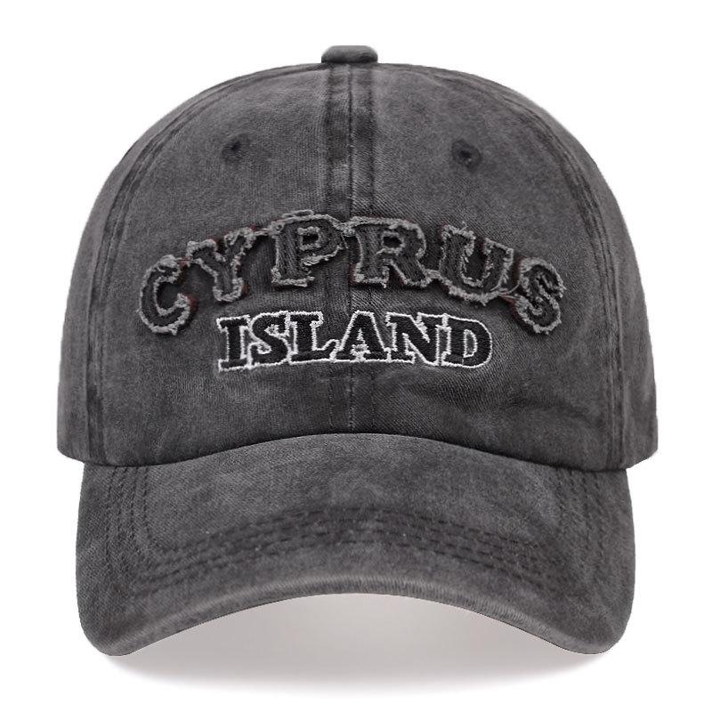 Retro Cap for Women Sunshade Peaked Caps Letter Unisex Outdoor Sunscreen Baseball Hat