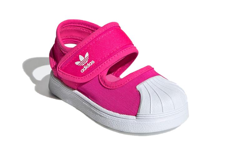 adidas Оригинальные кроссовки SUPERSTAR 360 для малышей, розовые, для младенцев и малышей EG5712