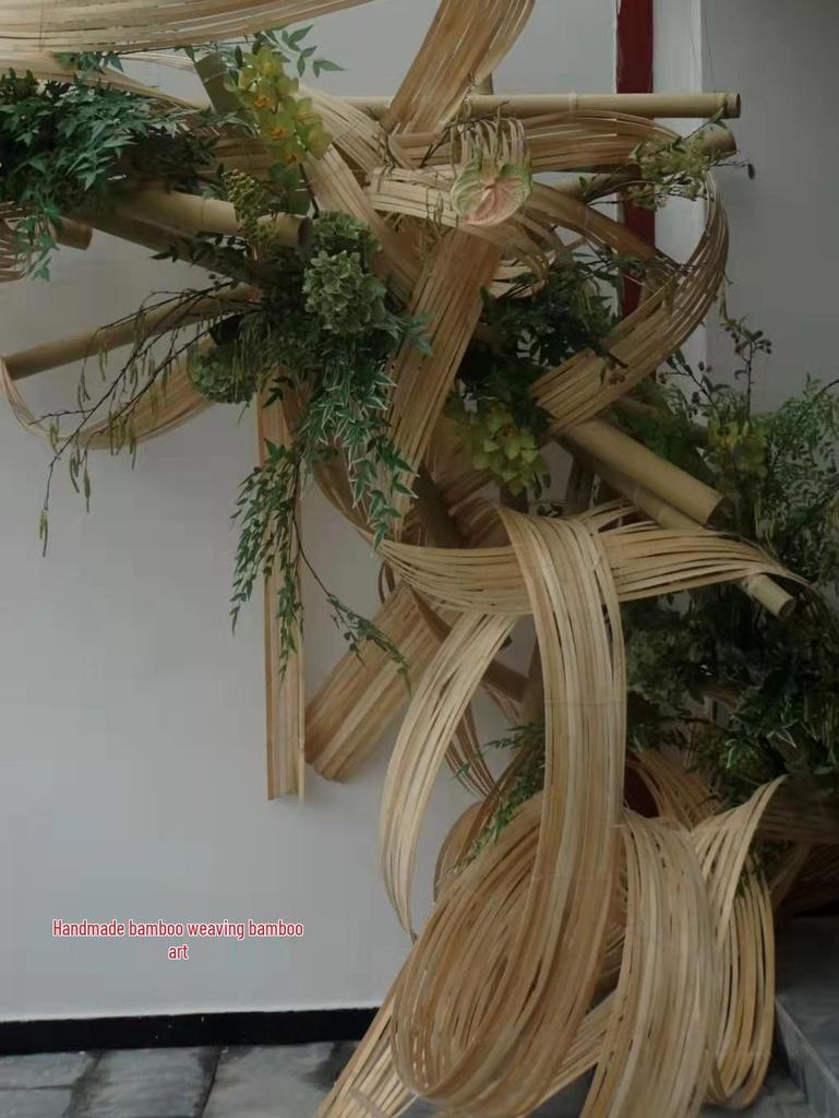Bamboo Thin Strips for DIY Crafts - Smooth, Handmade for Lanterns & Wedding Decor